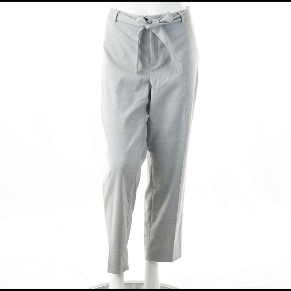Tie-Waist Ankle Pants (NEW)